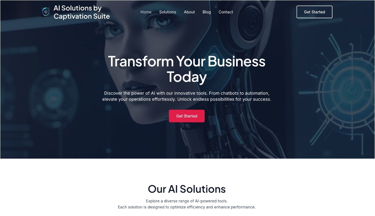 AI Solutions by Captivation Suite