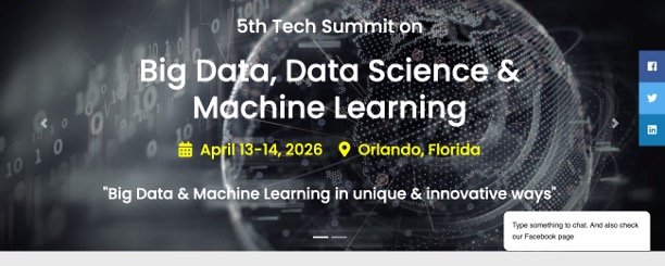 5th Tech Summit on Big Data, Data Science & Machine Learning