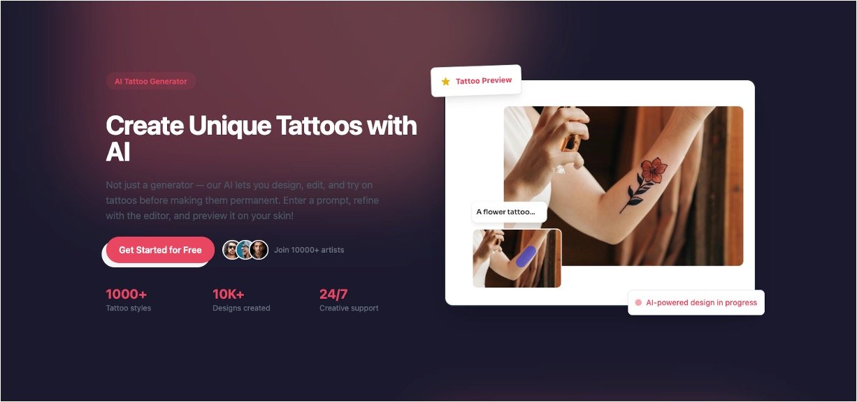 AI Tattoo Studio