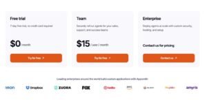 Appsmith Agents Pricing