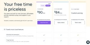 Freed AI Pricing