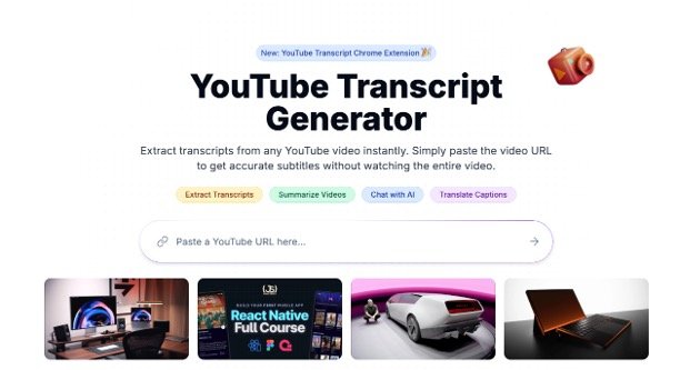 Transcript Generator