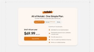 Notabl Pricing