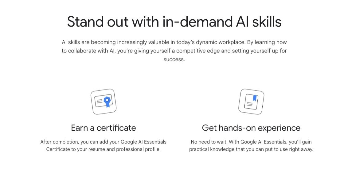 Is Google AI Essentials Course Worth It? 3