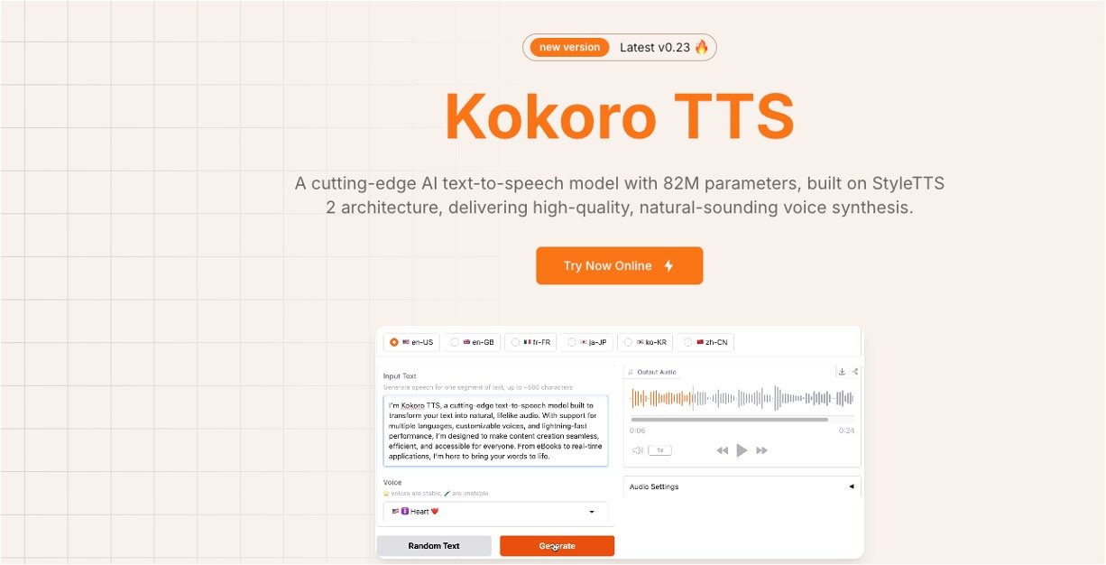 Kokoro TTS
