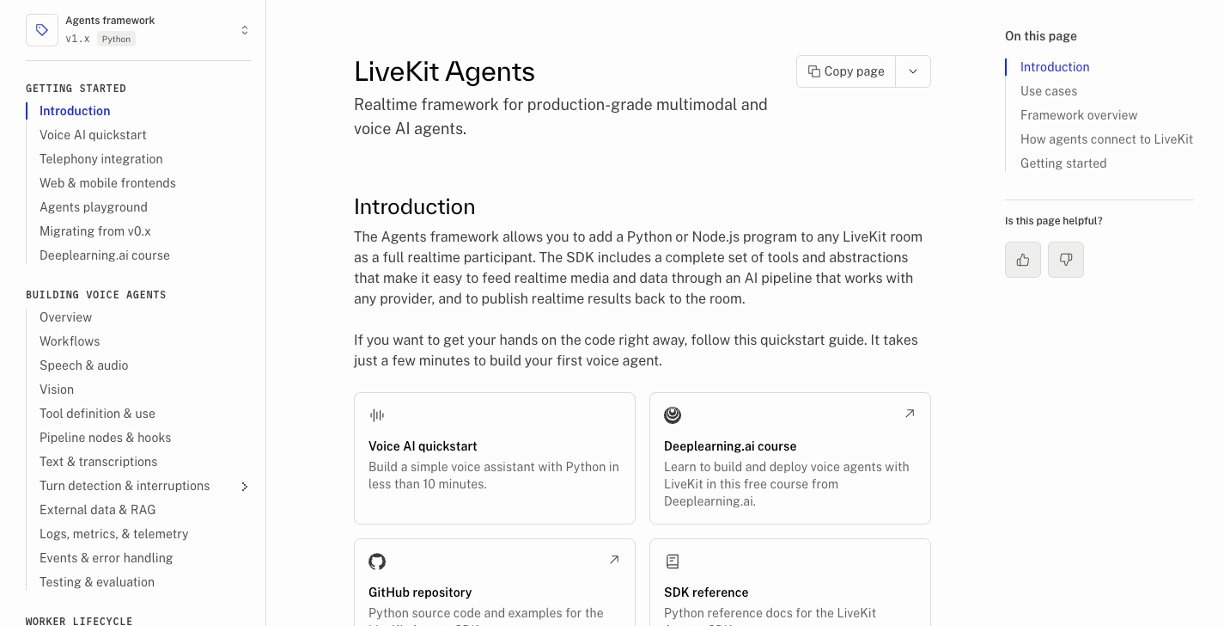 LiveKit Agents