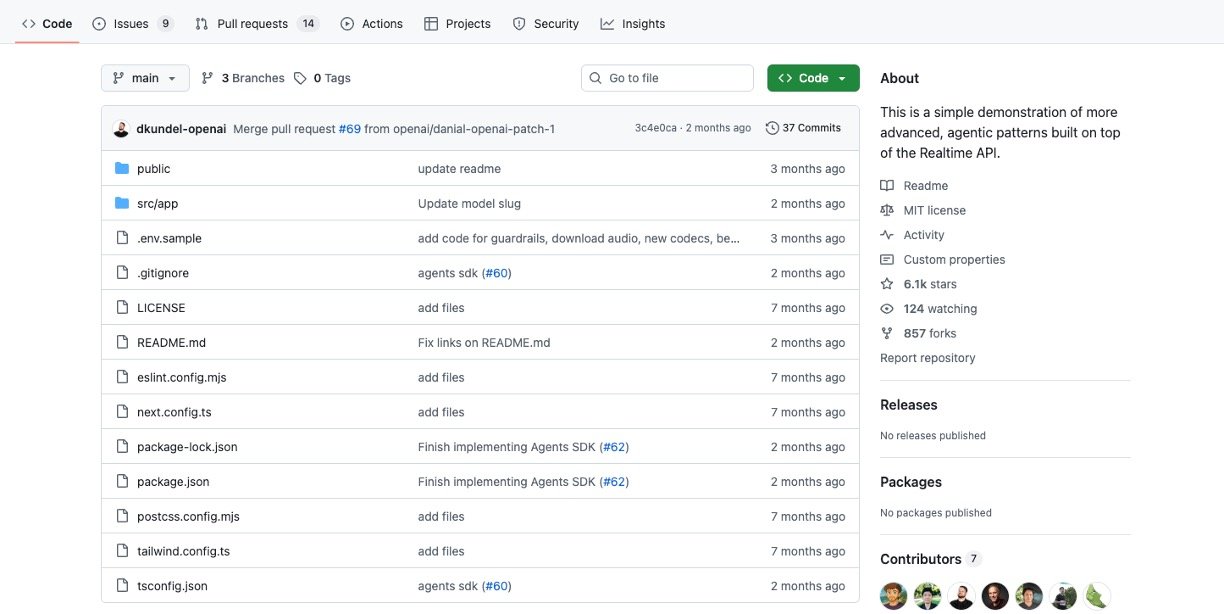 OpenAI Realtime Agents