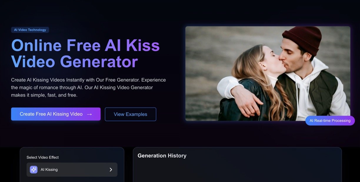 AI Kissing Video Generator