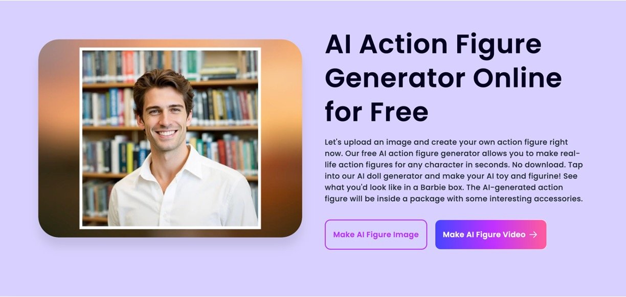 Clipfly AI Action Figure Generator