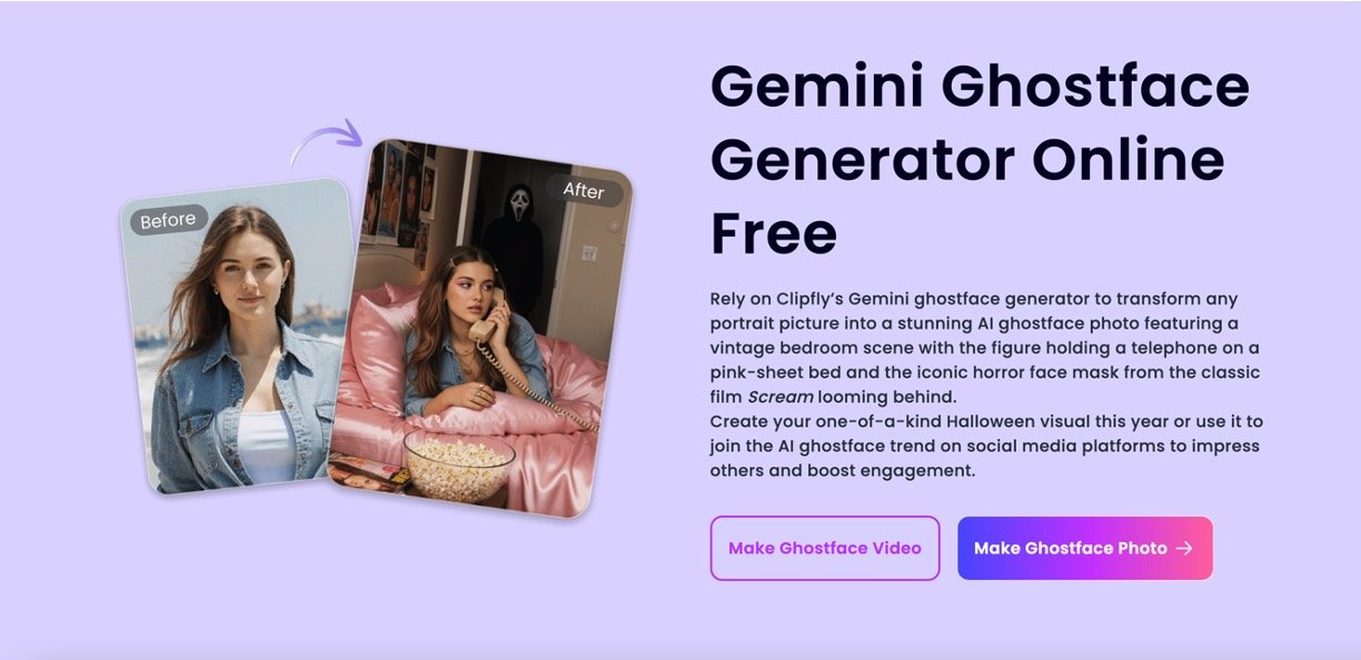 Clipfly’s Ghostface Generator
