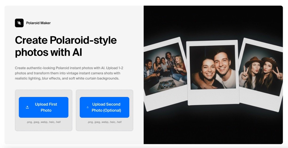 Krea AI Polaroid Photo Generator