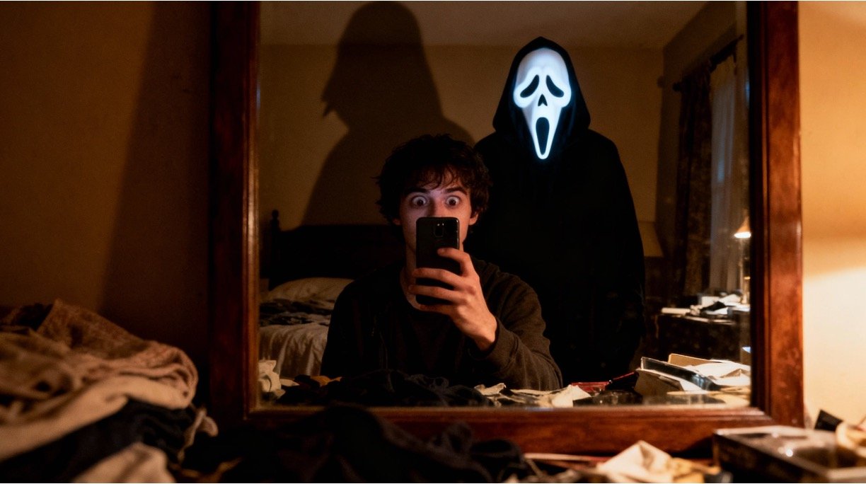 Make Ghost Face AI Picture With 10 Gemini Prompts 2