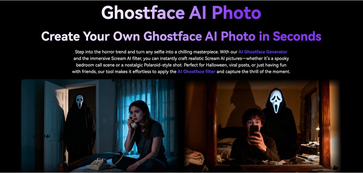 Media’s Ghostface AI Photo Generator