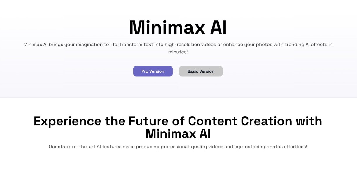 Minimax AI