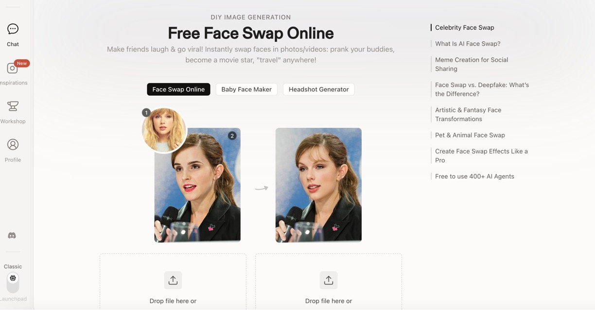 MyShell AI Face Swap
