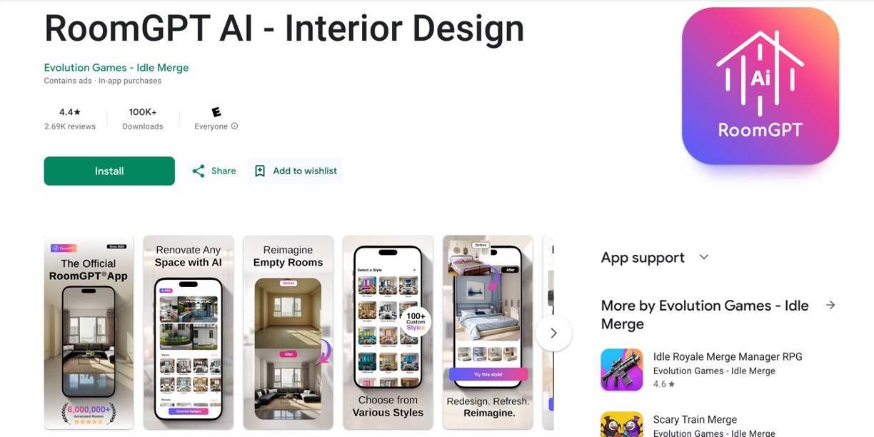 RoomGPT AI