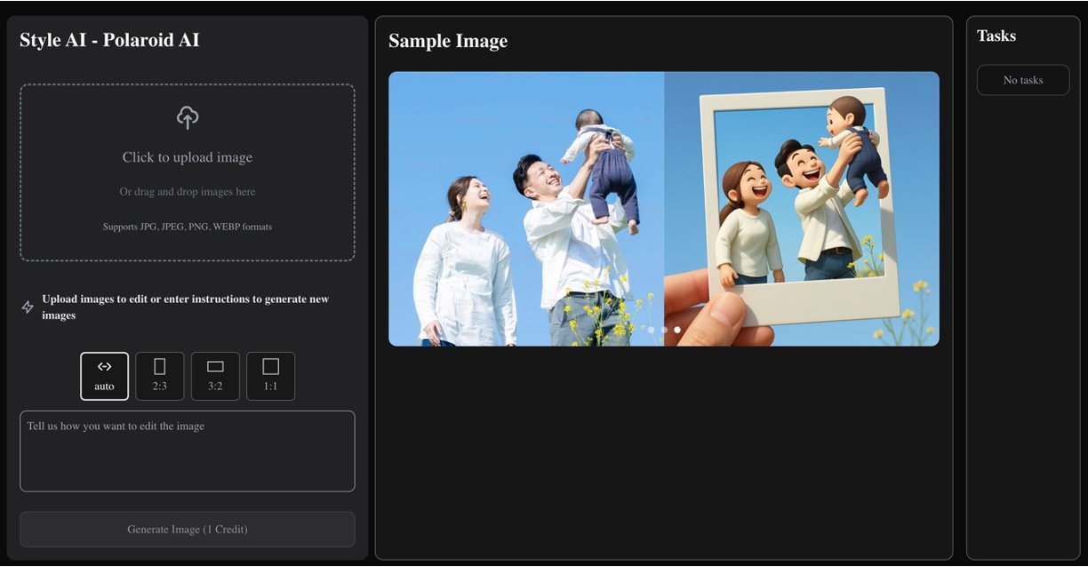 Style AI Polaroid AI Generator