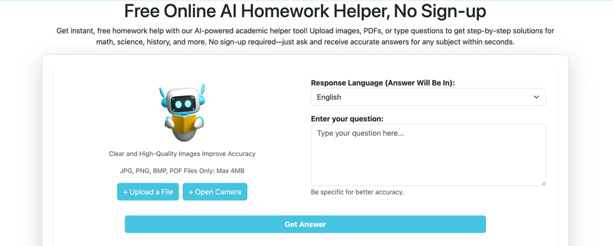 AI HomeWork Helper
