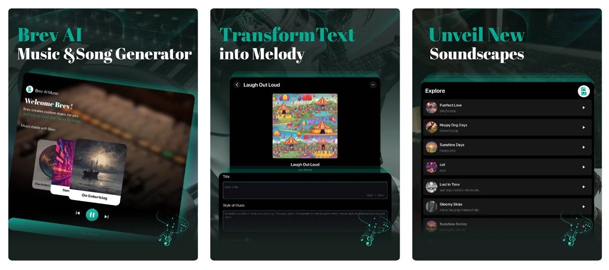 Brev AI Music & Song Generator