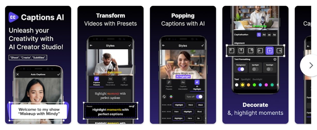 Captions AI