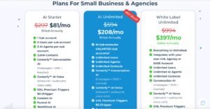 Centerfy AI Pricing