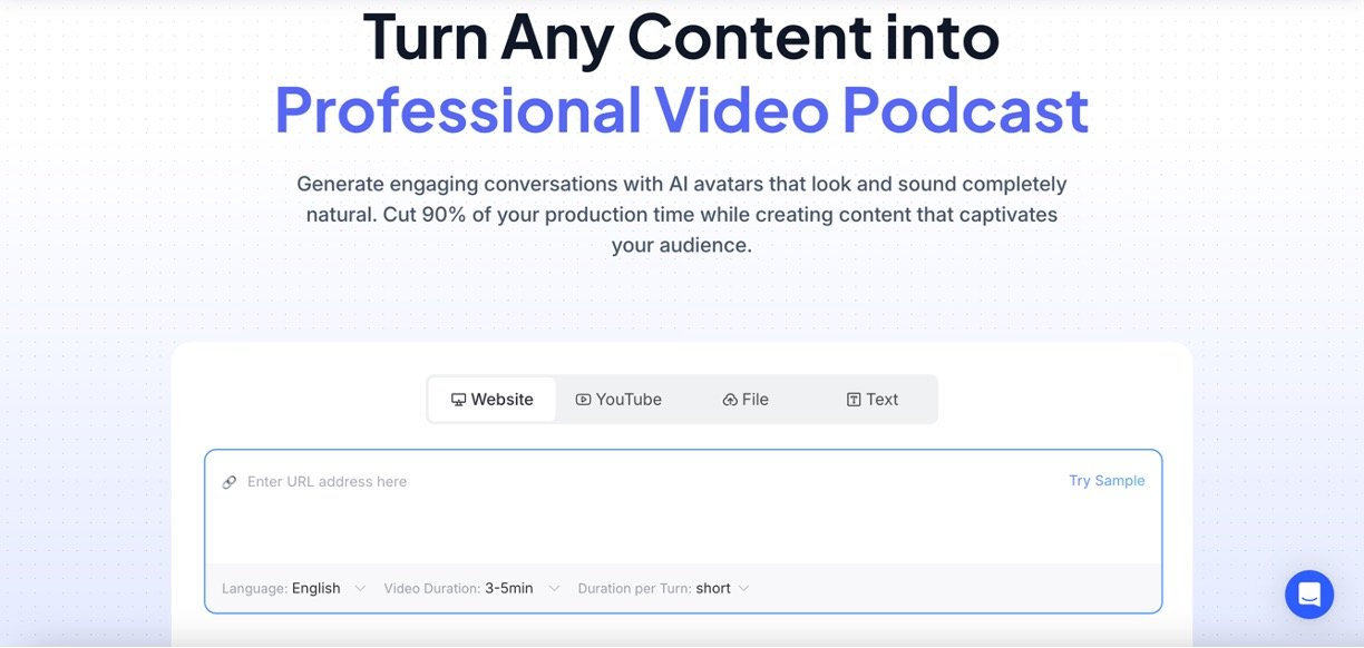 JoggAI Podcast Generator