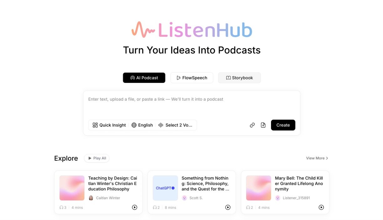 ListenHub AI