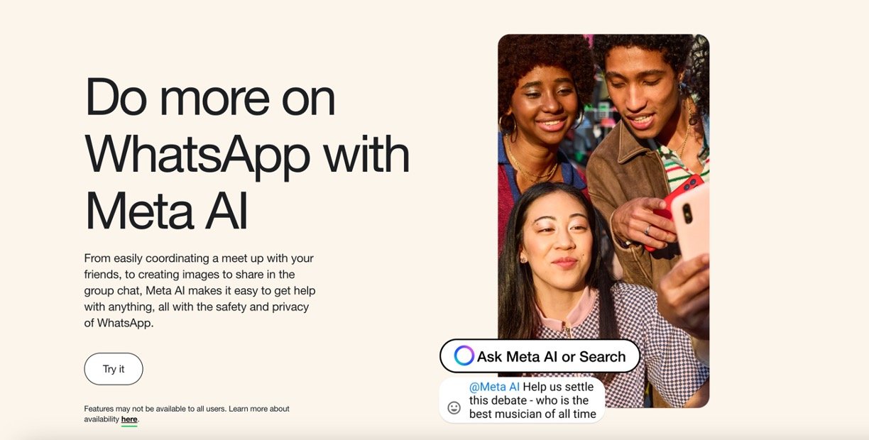Meta AI in WhatsApp