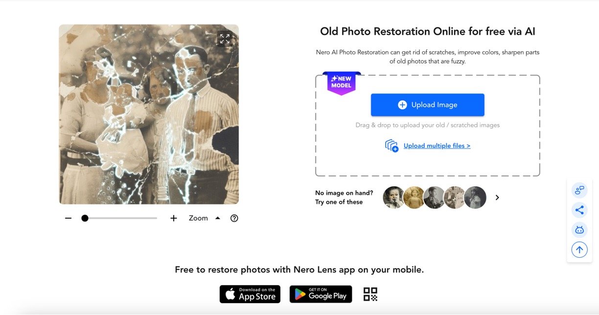 Nero AI Photo Restore