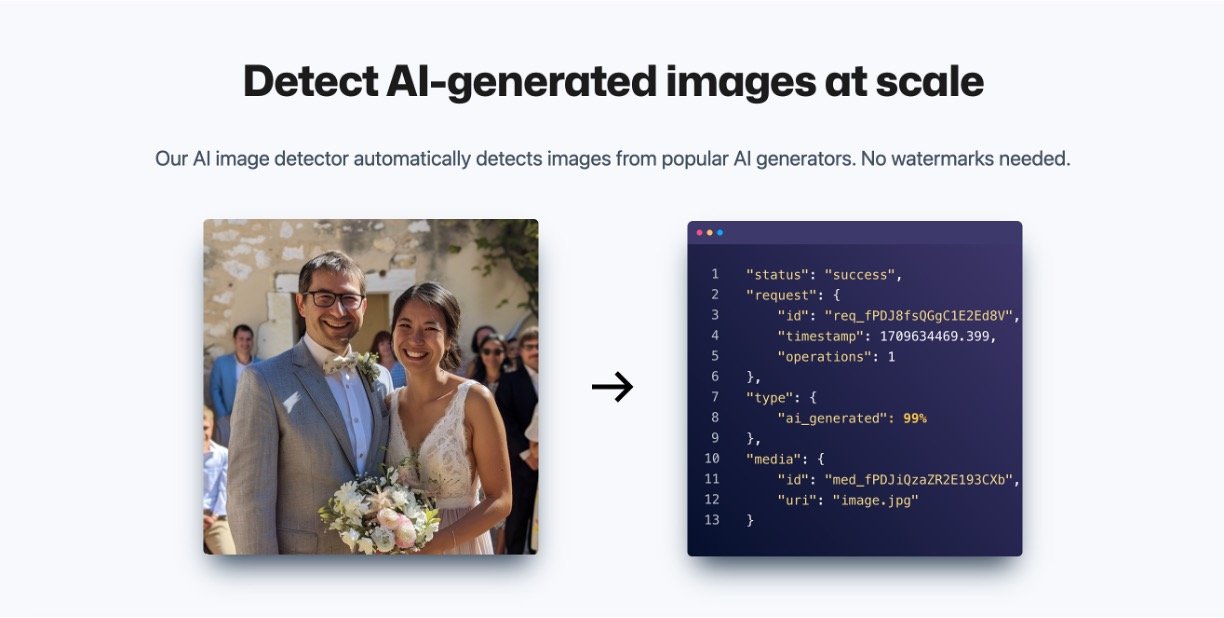 Sightengine AI Image Detector