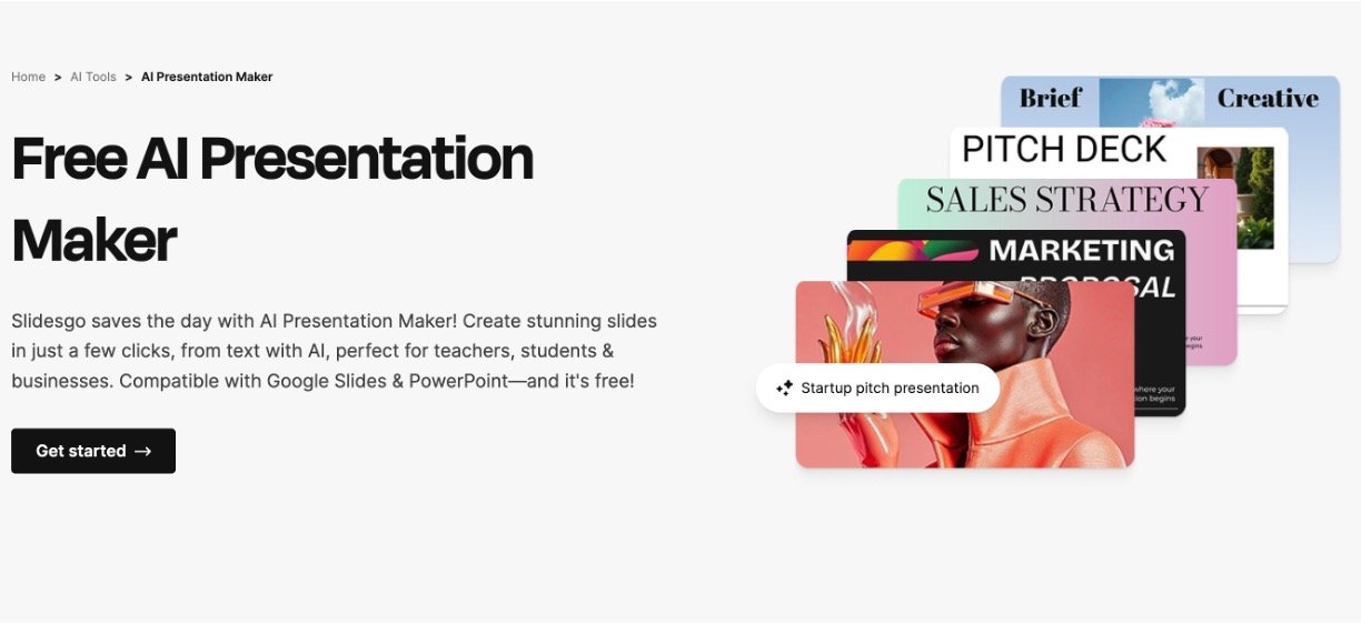 Slidesgo AI Presentation Maker