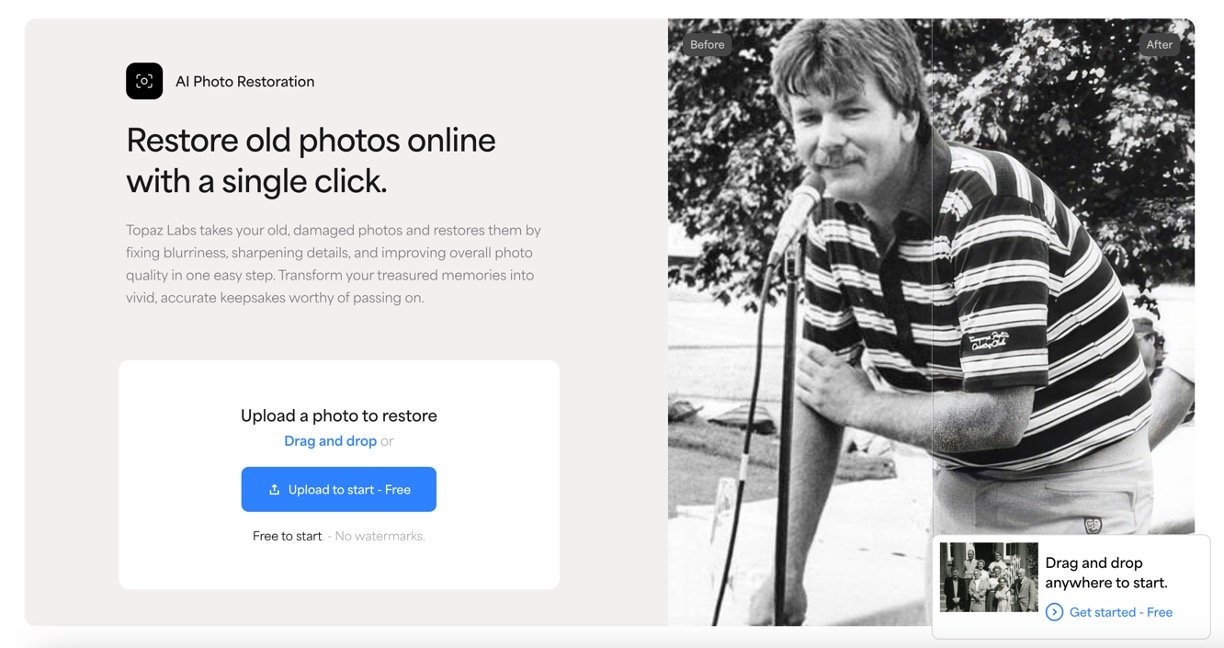 Topaz Photo Restoration