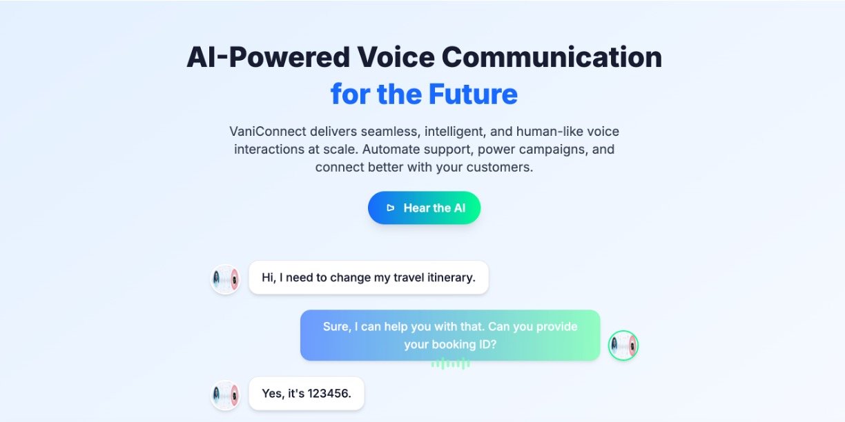VaniConnect AI