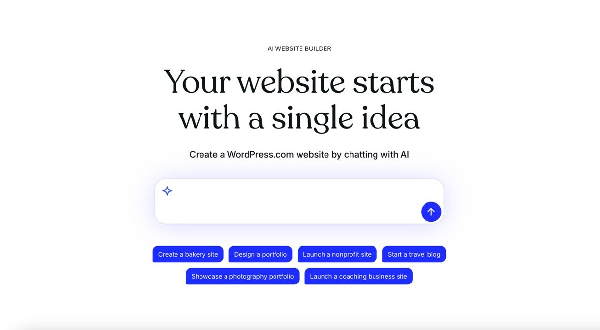 WordPress AI Website Builder
