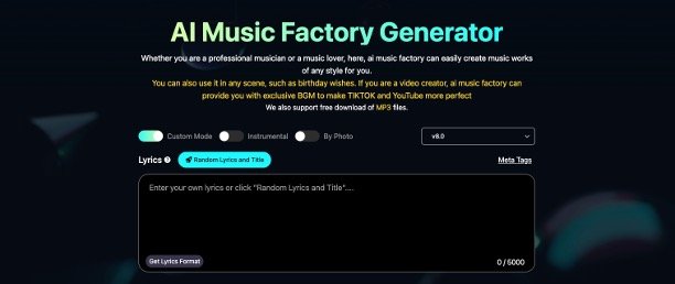 AI Music Factory