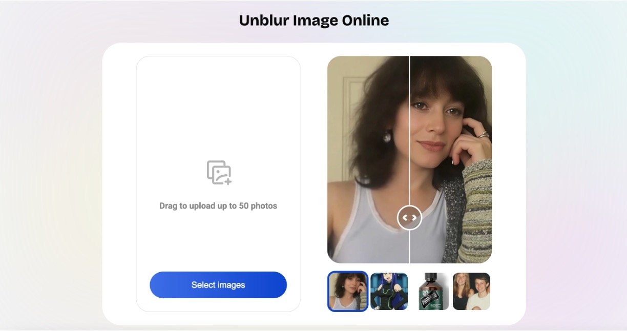 Artguru AI Unblur Image