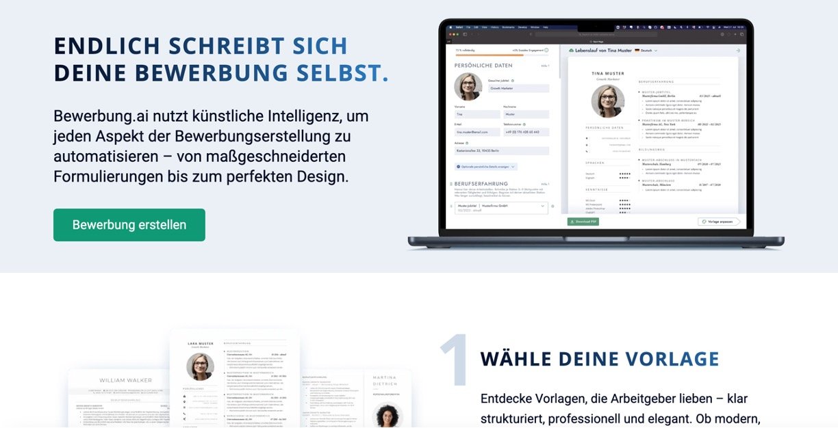 Bewerbung AI
