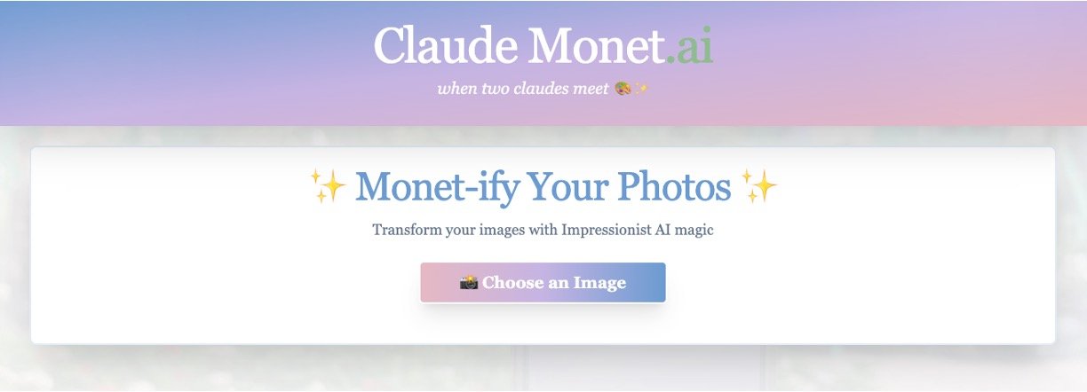 Claude Monet AI