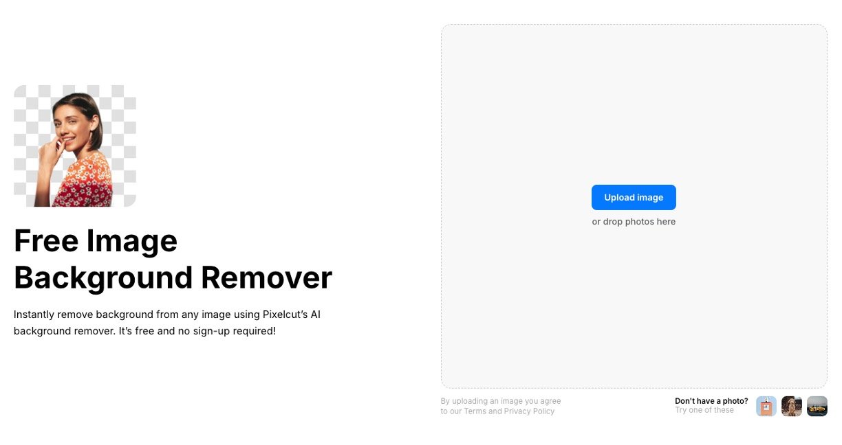 Pixelcut Background Remover