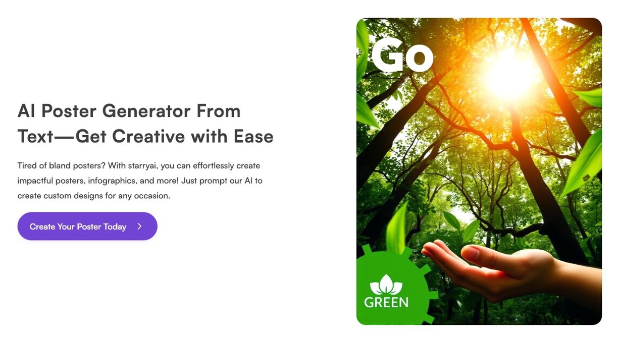 Starry AI Poster Generator