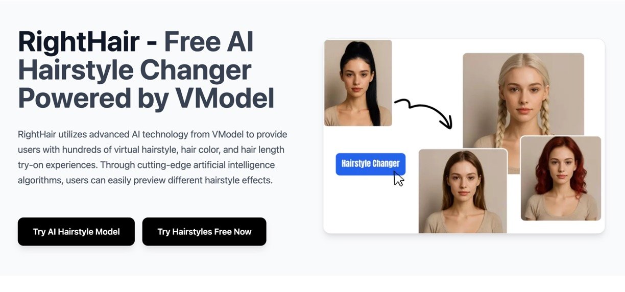 VModel AI Hairstyle