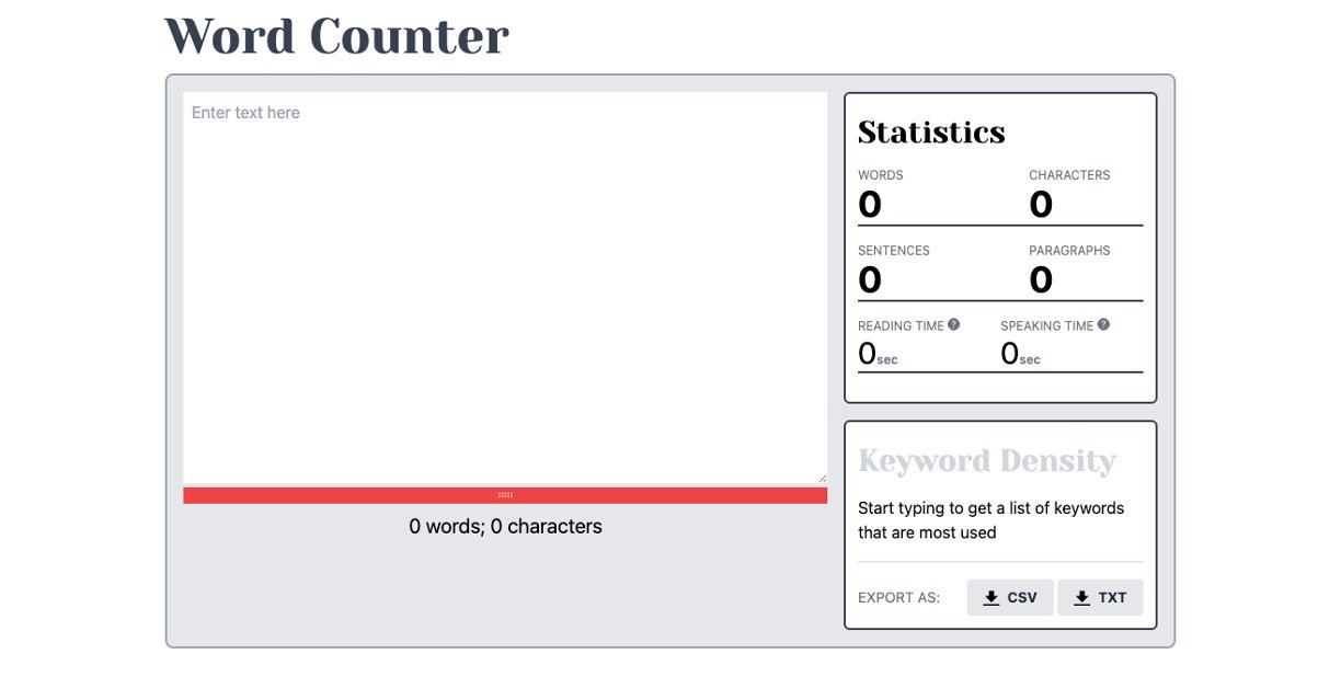 Wordcounter AI