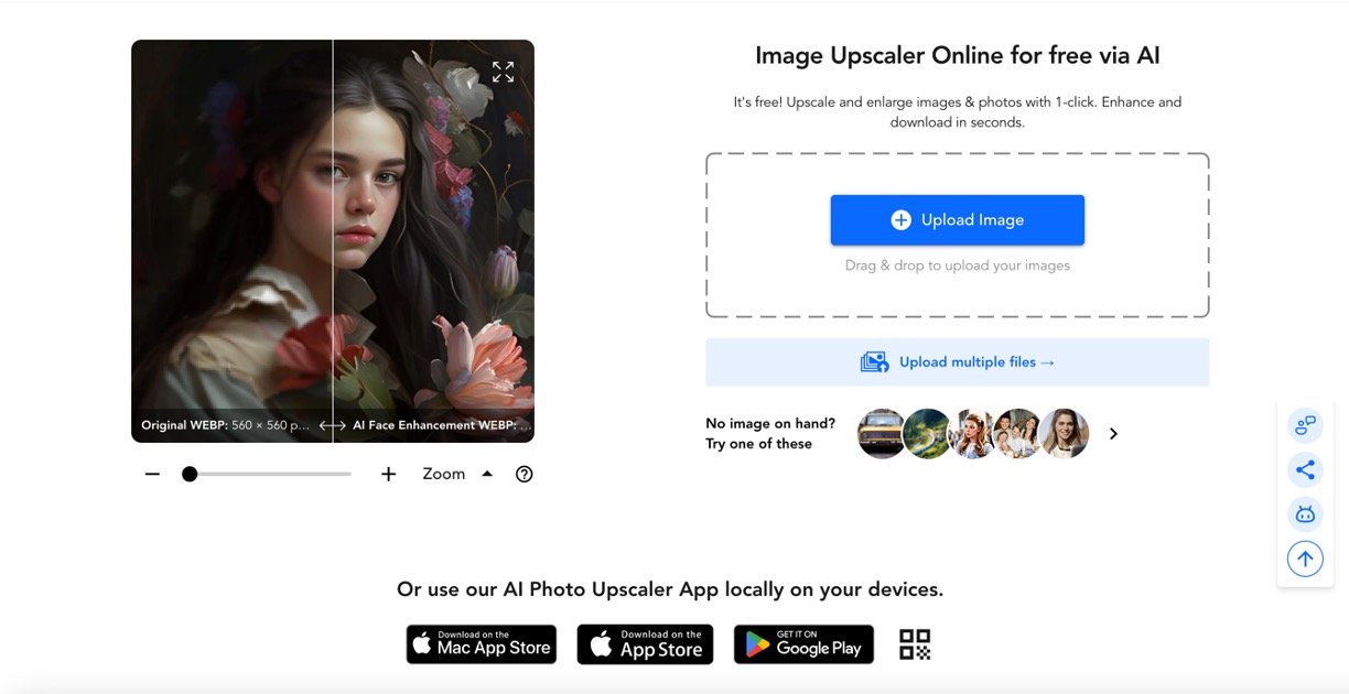 Nero AI Image Upscaler
