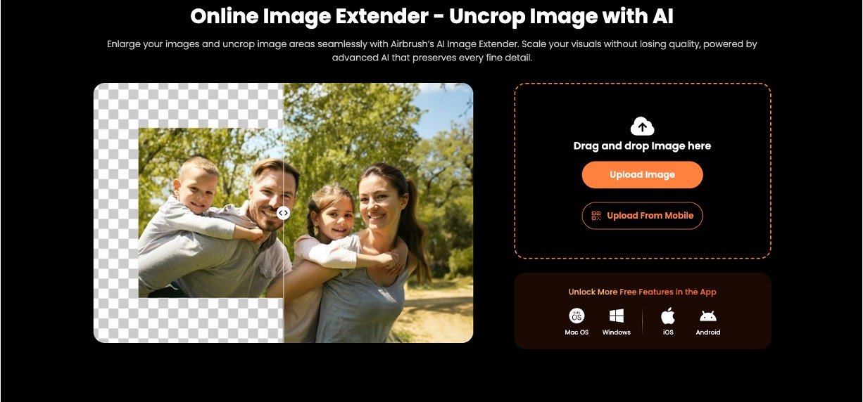 Airbrush AI Image Extender