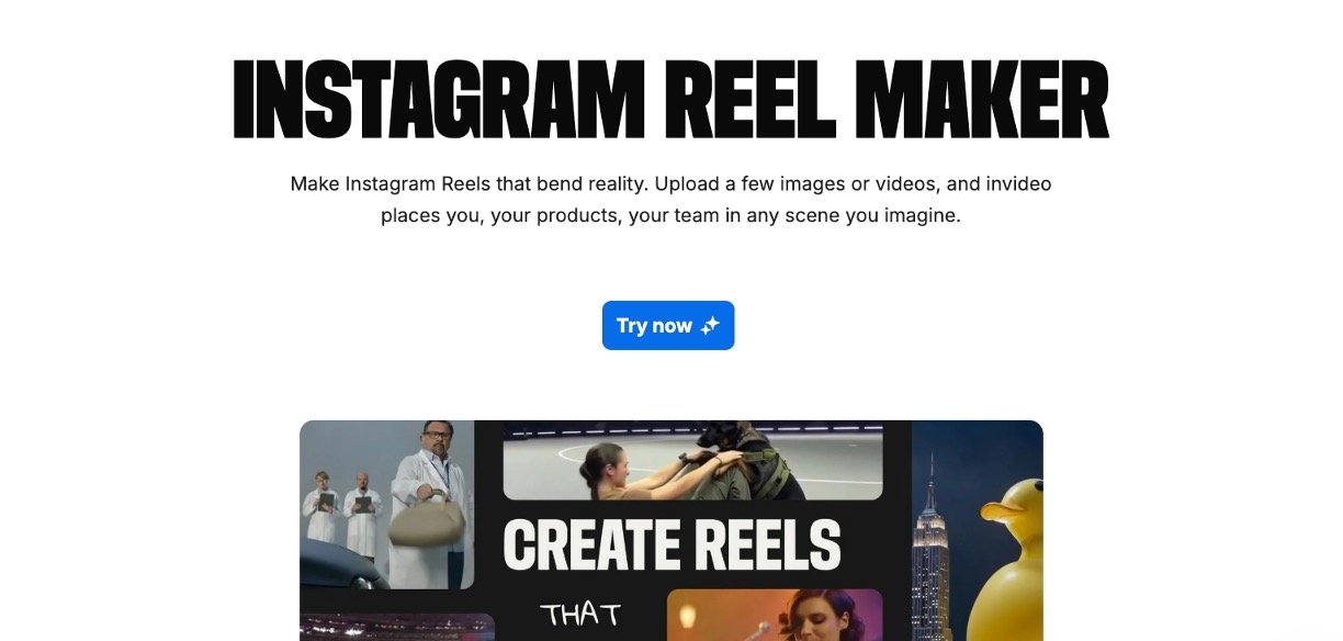 Invideo Instagram Reels Maker