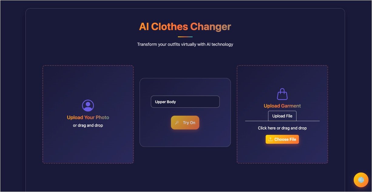 Saifs AI Clothes Changer
