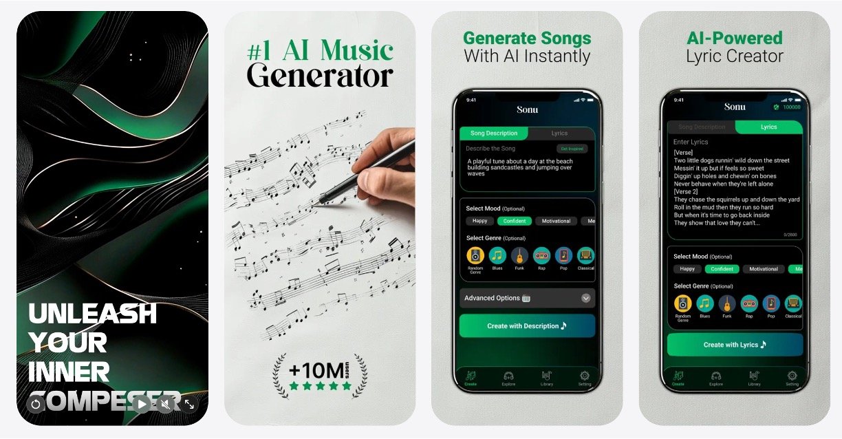 Sonu AI Music & Song Generator
