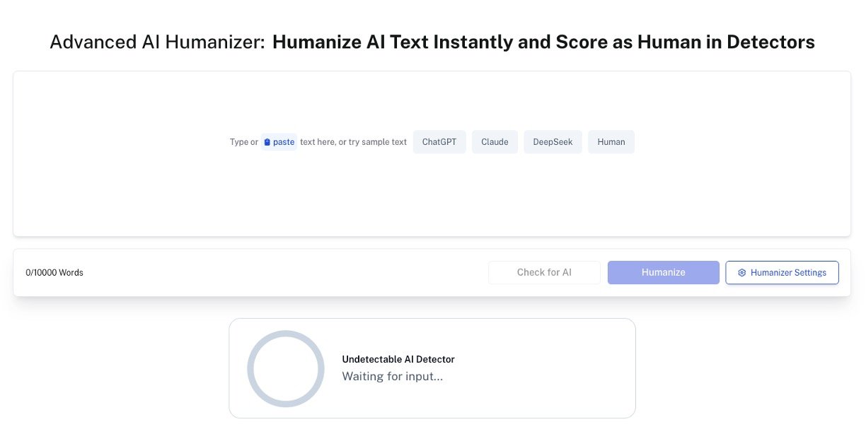 Undetectable AI Humanizer