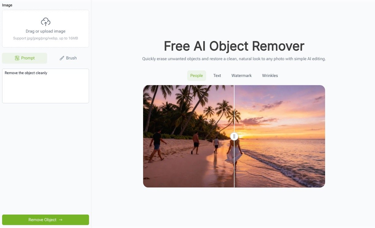 VisualGPT AI Object Remover