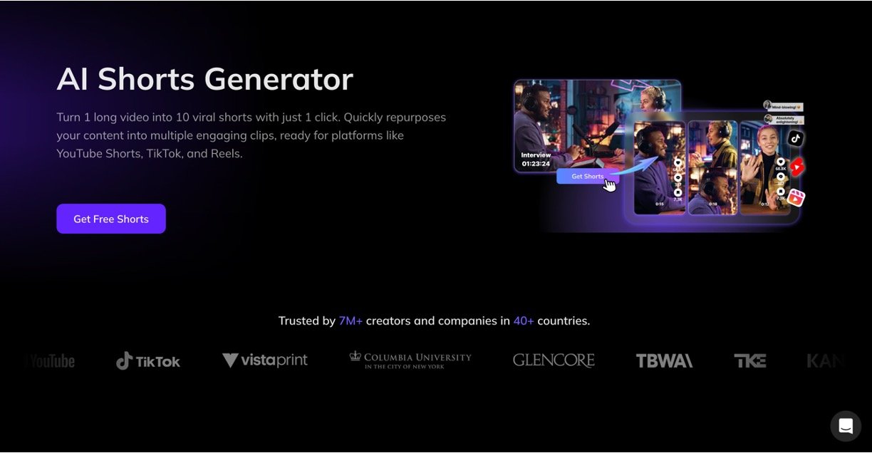 Vozo AI Shorts Generator